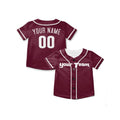 Personalized Philadelphia Phillies Baseball Jersey - Maroon Throwback Cooperstown Style, Custom Name & Number-6