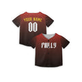Personalized Philadelphia Phillies Baseball Jersey - Red Philly City Limited Style, Custom Name & Number-5