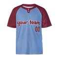 Personalized Philadelphia Phillies Two-Button Baseball Jersey - Alternate Style, Custom Name & Number-4