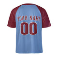 Personalized Philadelphia Phillies Two-Button Baseball Jersey - Alternate Style, Custom Name & Number-5