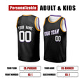 Personalized Phoenix Suns Basketball Jersey - Black Fast Break Icon Style, Custom Name & Number-2