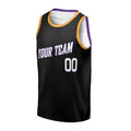 Personalized Phoenix Suns Basketball Jersey - Black Fast Break Icon Style, Custom Name & Number-3