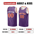 Personalized Phoenix Suns Basketball Jersey - Purple 2005/06 Hardwood Classics Swingman Style, Custom Name & Number-2
