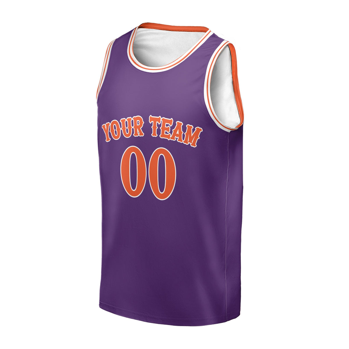 Personalized Phoenix Suns Basketball Jersey - Purple 2005/06 Hardwood Classics Swingman Style, Custom Name & Number-3