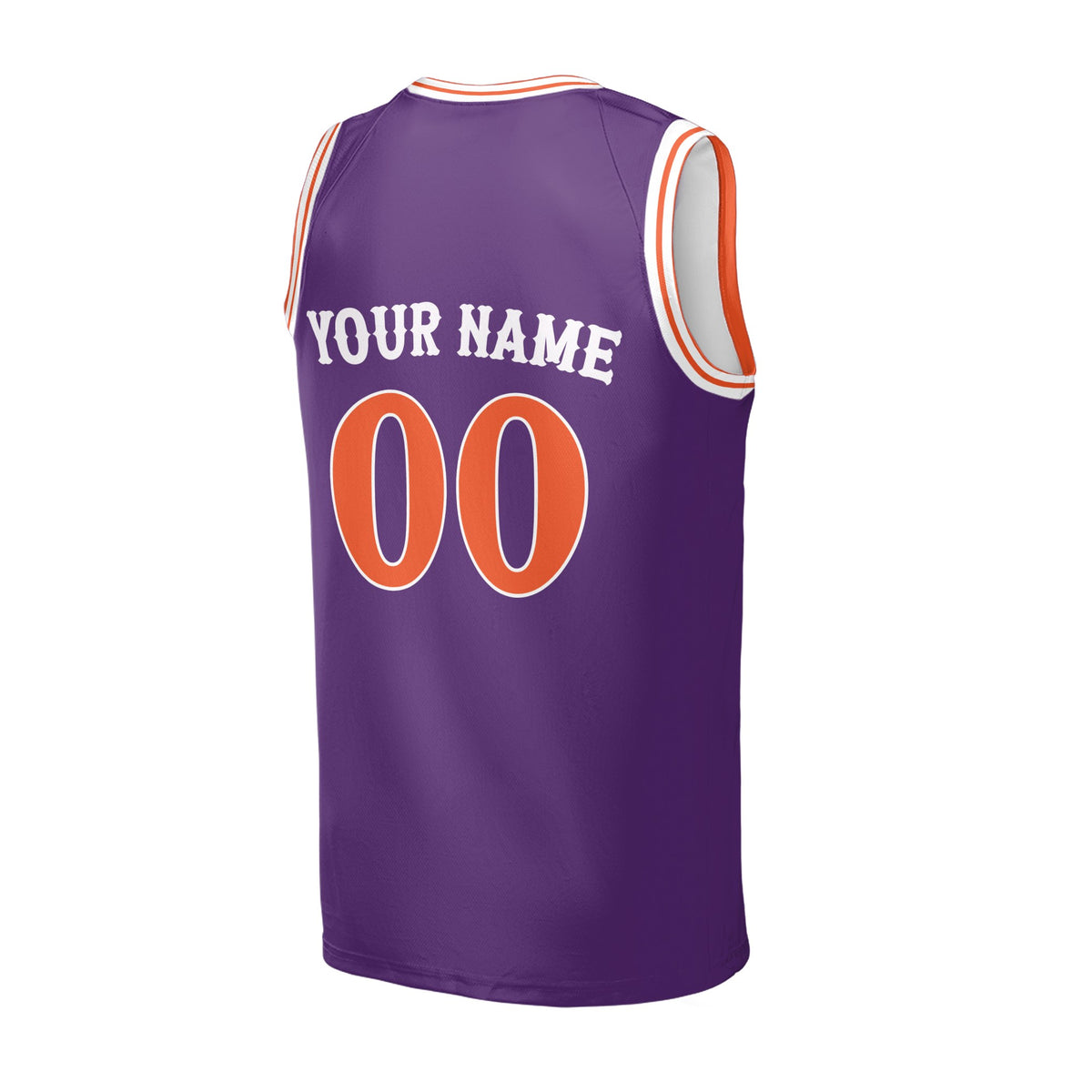 Personalized Phoenix Suns Basketball Jersey - Purple 2005/06 Hardwood Classics Swingman Style, Custom Name & Number-4