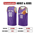 Personalized Phoenix Suns Basketball Jersey - Purple Swingman Classic Style, Custom Name & Number-2