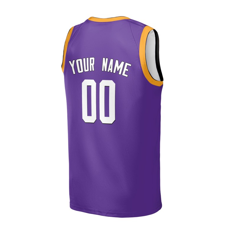 Personalized Phoenix Suns Basketball Jersey - Purple Swingman Classic Style, Custom Name & Number-4