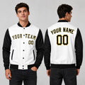 Personalized Pittsburgh Pirates Varsity Jacket – White Black Home Style, Custom Name & Number-1