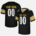 Personalized Pittsburgh Steelers Football Jersey - Black Fan Style, Custom Name & Number-3