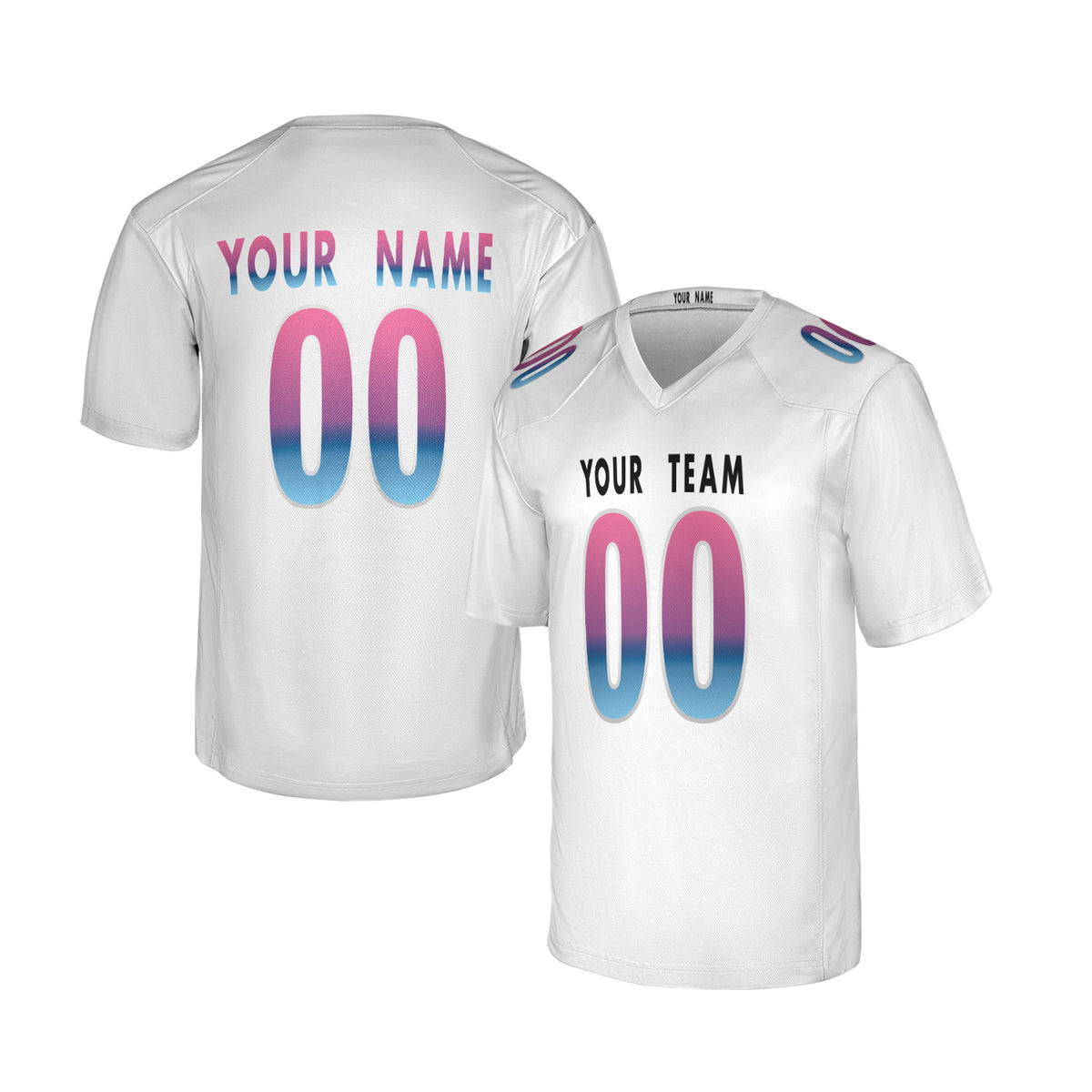 Personalized Pittsburgh Steelers Football Jersey - White Super Bowl LX Fan Style, Custom Name & Number-3