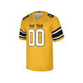 Personalized Pittsburgh Steelers Football Jersey - Yellow Alternate Fan Style, Custom Name & Number-4