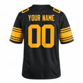 Personalized Pittsburgh Steelers Football Jersey – Black Alternate Style, Custom Name Patch, Team Name, Number & Logo-4