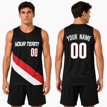 Personalized Portland Trail Blazers Basketball Jersey - Black Swingman Icon Style, Custom Name & Number-1