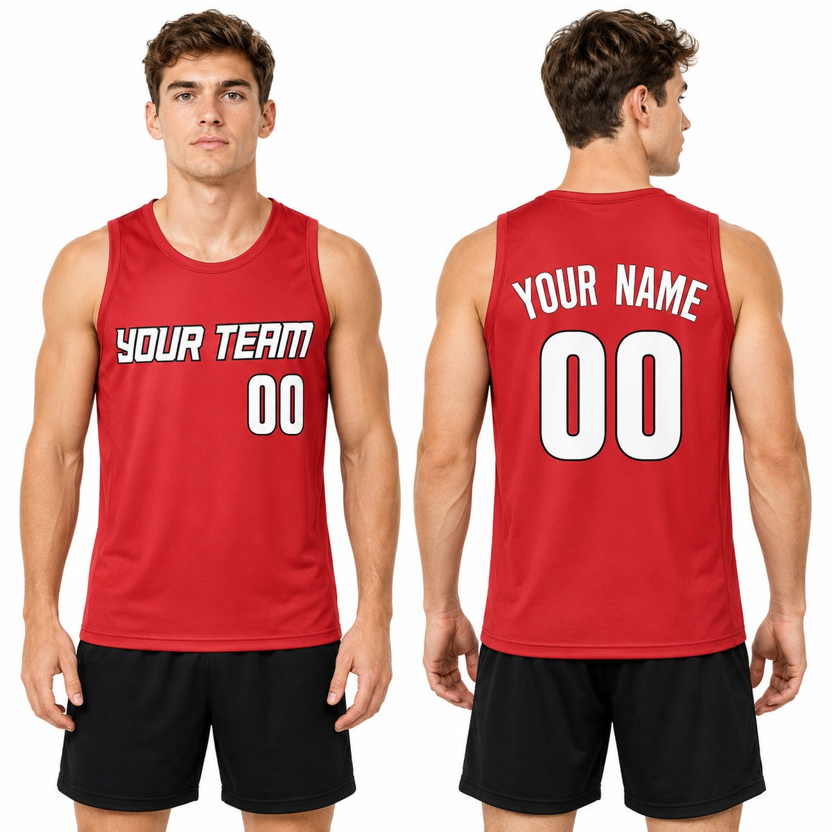 Personalized Portland Trail Blazers Basketball Jersey - Red Swingman Statement Style, Custom Name & Number-1