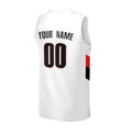 Personalized Portland Trail Blazers Basketball Jersey - White Swingman Association Style, Custom Name & Number-4