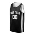 Personalized San Antonio Basketball Jersey - Black Swingman Icon Style, Custom Name & Number-3