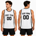 Personalized San Antonio Basketball Jersey - White Swingman Association Style, Custom Name & Number-1