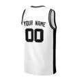 Personalized San Antonio Basketball Jersey - White Swingman Association Style, Custom Name & Number-4