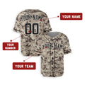 Personalized San Diego Padres Baseball Jersey - Camo USMC Alternate Style, Custom Name & Number-2