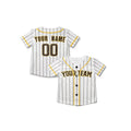 Personalized San Diego Padres Baseball Jersey - White Alternate Style, Custom Name & Number-8