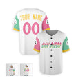 Personalized San Diego Padres Baseball Jersey - White City Style, Custom Name & Number-5