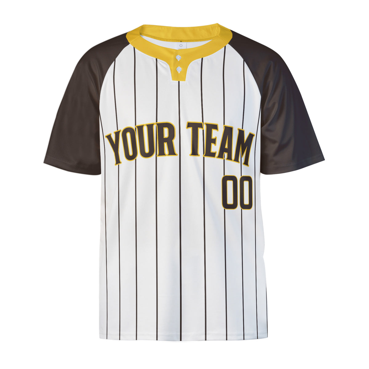 Personalized San Diego Padres Two-Button Baseball Jersey - Alternate Style, Custom Name & Number-4