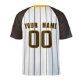 Personalized San Diego Padres Two-Button Baseball Jersey - Alternate Style, Custom Name & Number-5
