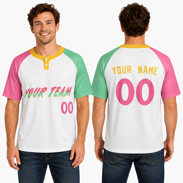 Personalized San Diego Padres Two-Button Baseball Jersey - City Connect Style, Custom Name & Number-1