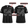 Personalized San Francisco 49ers 2026 Salute to Service Football Jersey – Black, Custom Name Patch, Team Name, Number & Logo-2