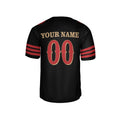 Personalized San Francisco 49ers Football Jersey - Black 2025 Rivalries Style, Custom Name & Number-5