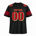 Personalized San Francisco 49ers Football Jersey – Black Rivalries Limited Style, Custom Name Patch, Team Name, Number & Logo-3