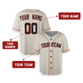 Personalized San Francisco Giants Baseball Jersey - Cream Home Style, Custom Name & Number-2