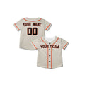 Personalized San Francisco Giants Baseball Jersey - Cream Home Style, Custom Name & Number-8