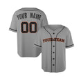 Personalized San Francisco Giants Baseball Jersey - Gray Cooperstown Mesh Batting Practice Style, Custom Name & Number-3