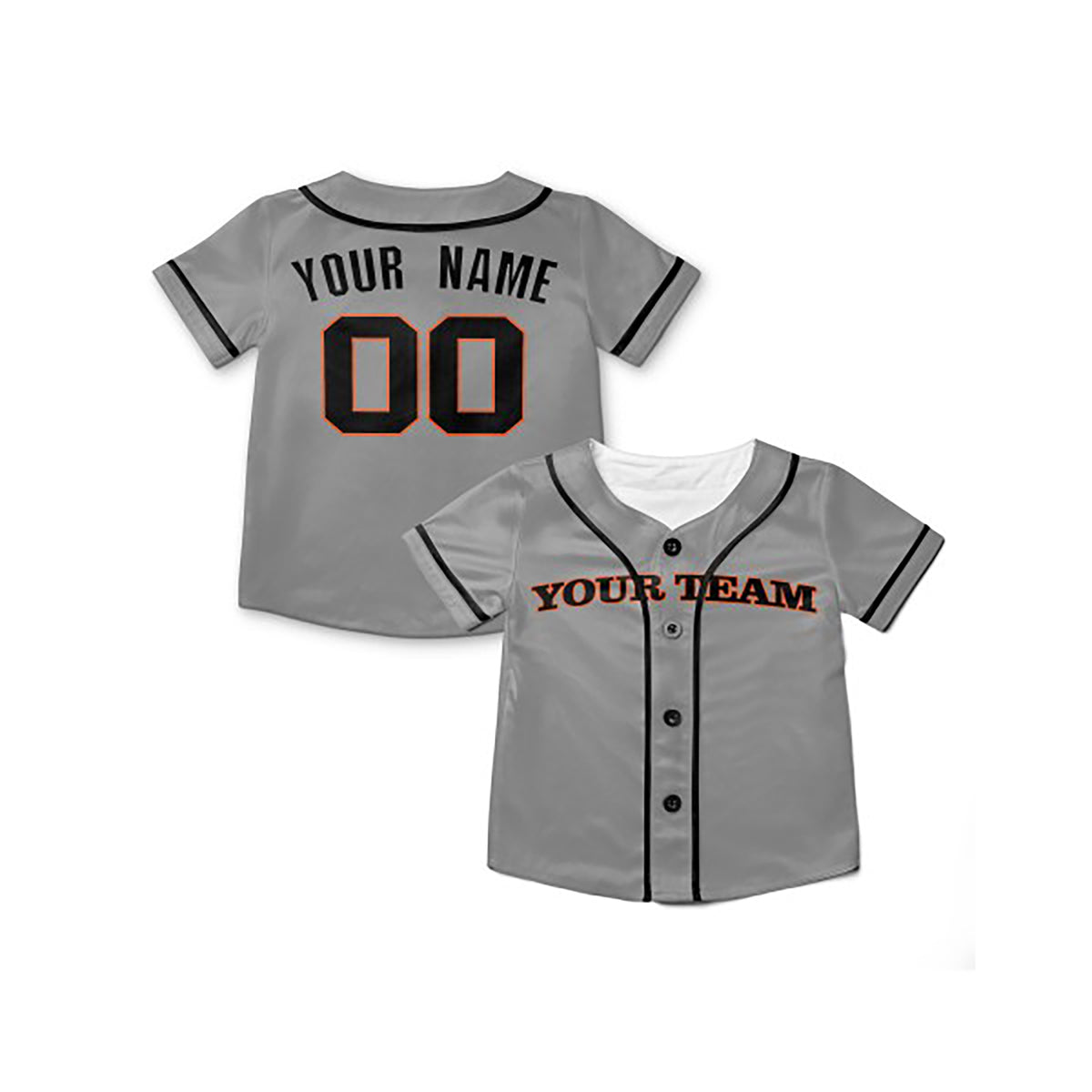 Personalized San Francisco Giants Baseball Jersey - Gray Cooperstown Mesh Batting Practice Style, Custom Name & Number-6