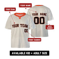 Personalized San Francisco Giants Two-Button Baseball Jersey - Home Style, Custom Name & Number-2