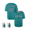 Personalized Seattle Mariners Baseball Jersey - Aqua Green Alternate Style, Custom Name & Number-4