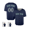 Personalized Seattle Mariners Baseball Jersey - Navy Alternate Style, Custom Name & Number-6