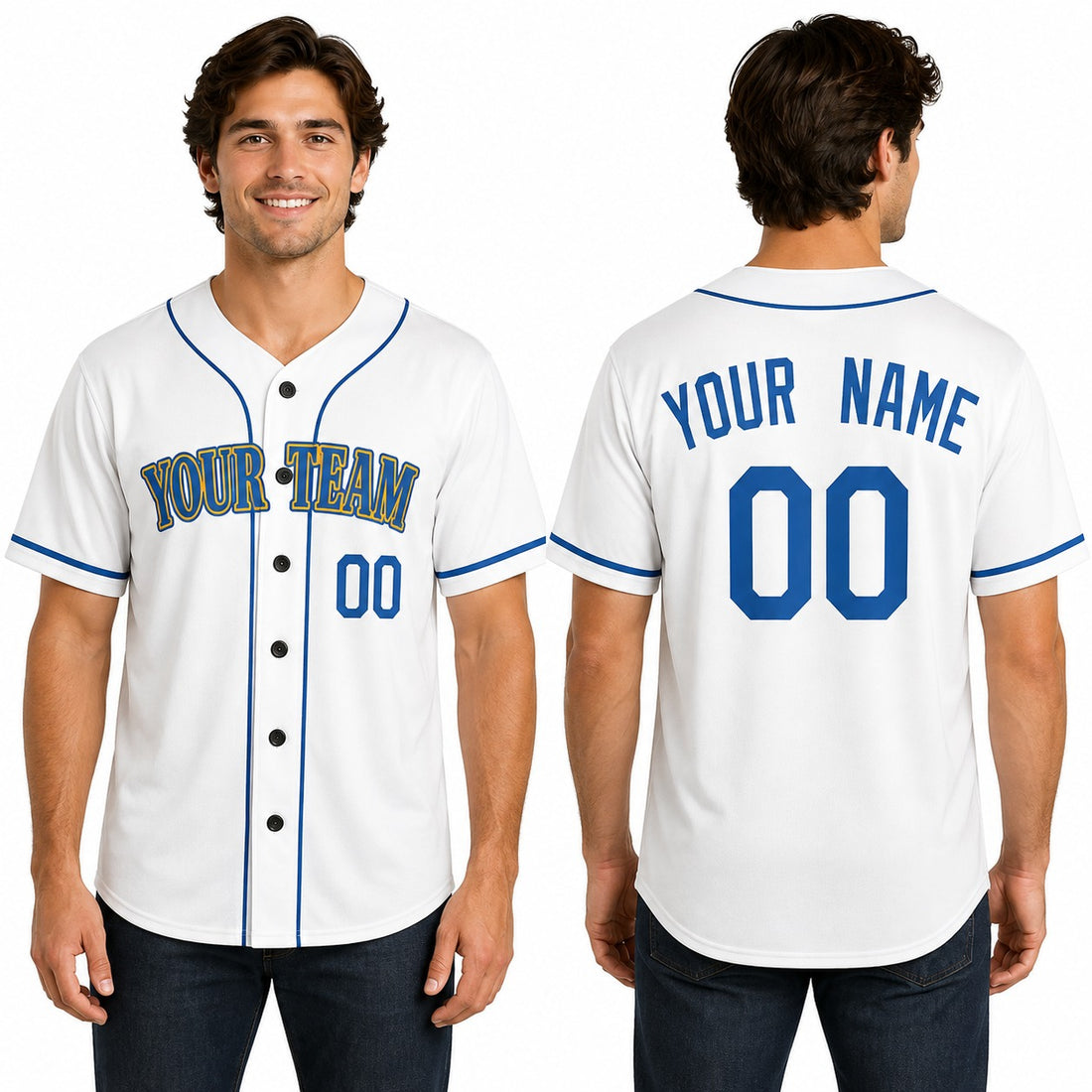 Personalized Seattle Mariners Baseball Jersey - White Heritage Style, Custom Name & Number-1