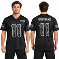 Personalized Seattle Seahawks 2026 Salute to Service Football Jersey – Black, Custom Name Patch, Team Name, Number & Logo-1