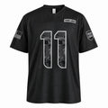 Personalized Seattle Seahawks 2026 Salute to Service Football Jersey – Black, Custom Name Patch, Team Name, Number & Logo-3