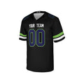 Personalized Seattle Seahawks Football Jersey - Black Super Bowl LX Carbon Fashion Game Style, Custom Name & Number-4