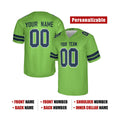 Personalized Seattle Seahawks Football Jersey - Neon Green 50th Season Alternate Style, Custom Name & Number-2