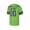 Personalized Seattle Seahawks Football Jersey - Neon Green 50th Season Alternate Style, Custom Name & Number-4