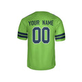 Personalized Seattle Seahawks Football Jersey - Neon Green 50th Season Alternate Style, Custom Name & Number-5