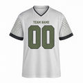 Personalized Seattle Seahawks Football Jersey – Gray Rivalries Style, Custom Name Patch, Team Name, Number & Logo-3