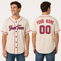 Personalized St. Louis Cardinals Baseball Jersey - Cream Alternate Style, Custom Name & Number-1