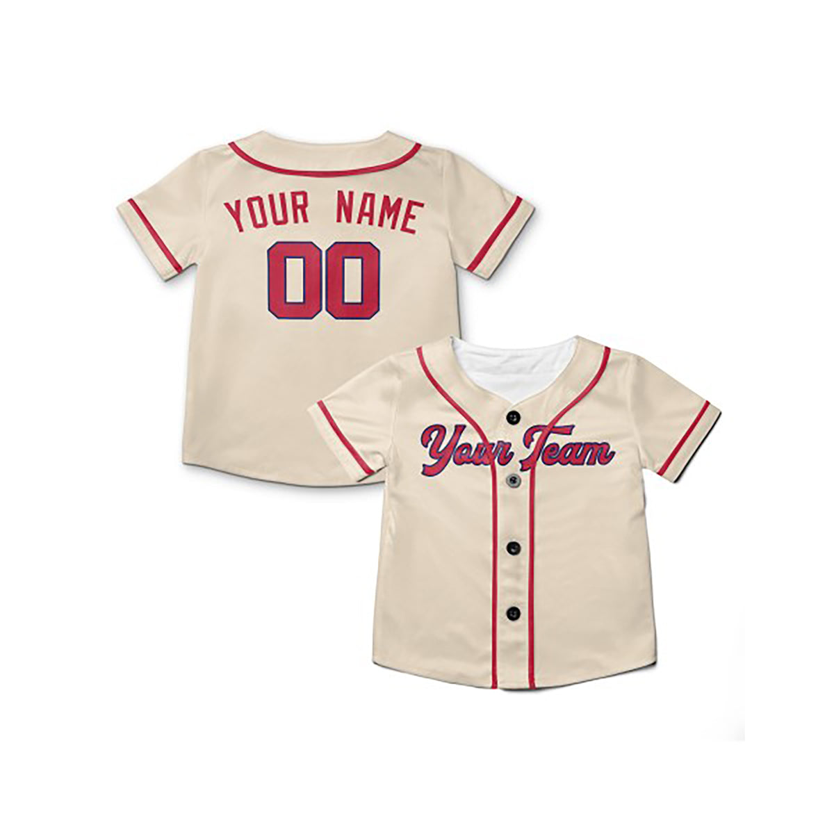 Personalized St. Louis Cardinals Baseball Jersey - Cream Alternate Style, Custom Name & Number-6