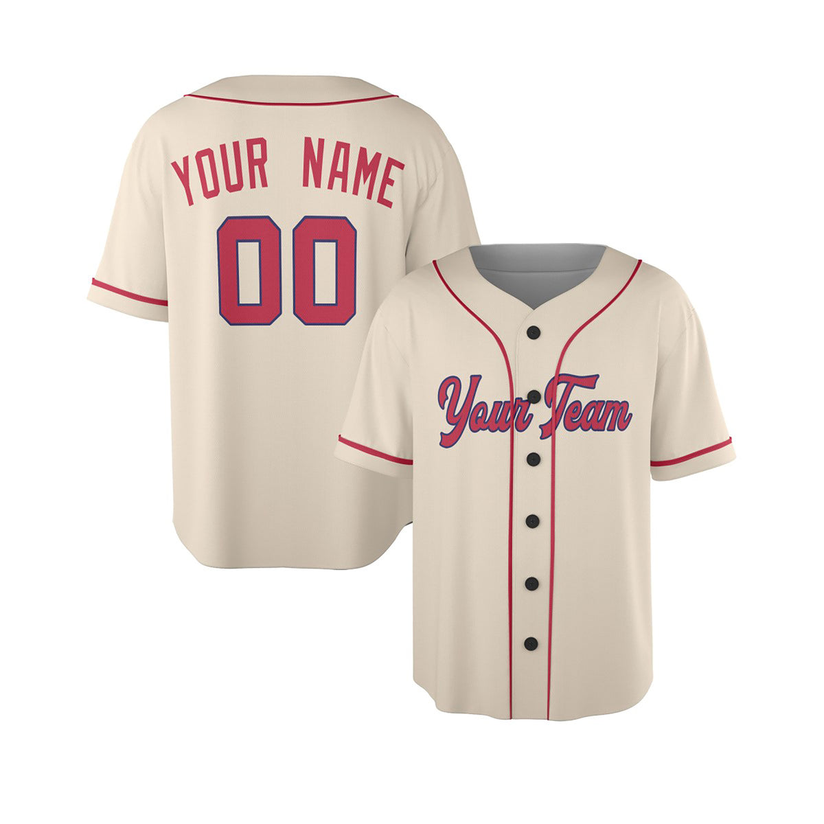 Personalized St. Louis Cardinals Baseball Jersey - Cream Alternate Style, Custom Name & Number-3