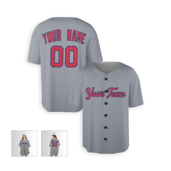Personalized St. Louis Cardinals Baseball Jersey - Gray Away Style, Custom Name & Number-5